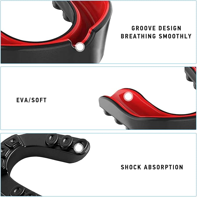 Evo Shield Premium Sports Mouthguard with Case – Comfortable Gum Shield for Jaw Protection in Boxing, MMA, Football, Rugby, Karate & More